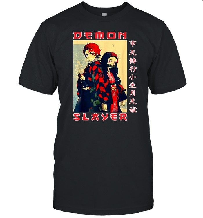 Tanjiro Demon Slayer Kimetsu No Yaiba Anime T-shirt Classic Men's T-shirt