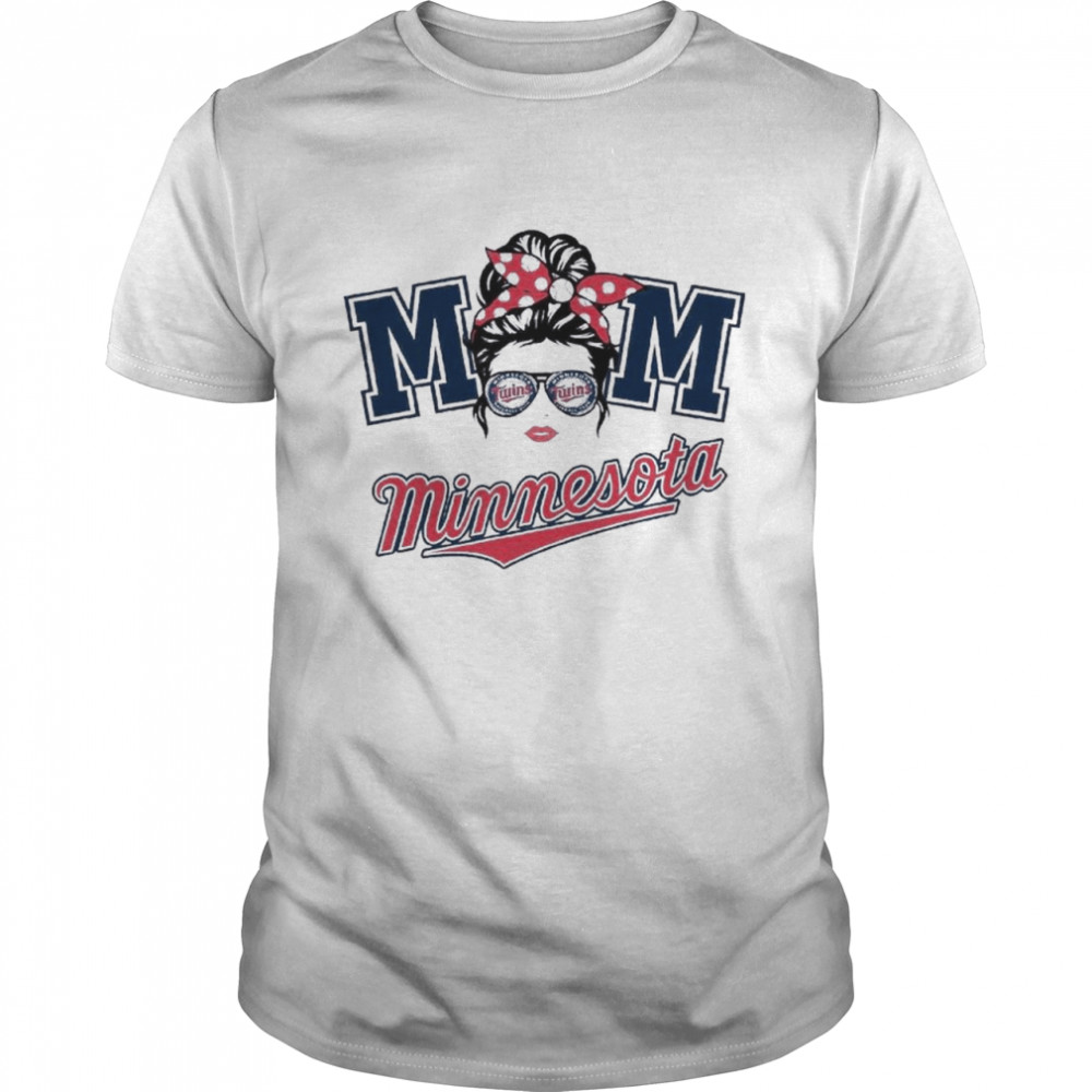 Mom Skull Minnesota Twins Baseball shirt Classic Men's T-shirt