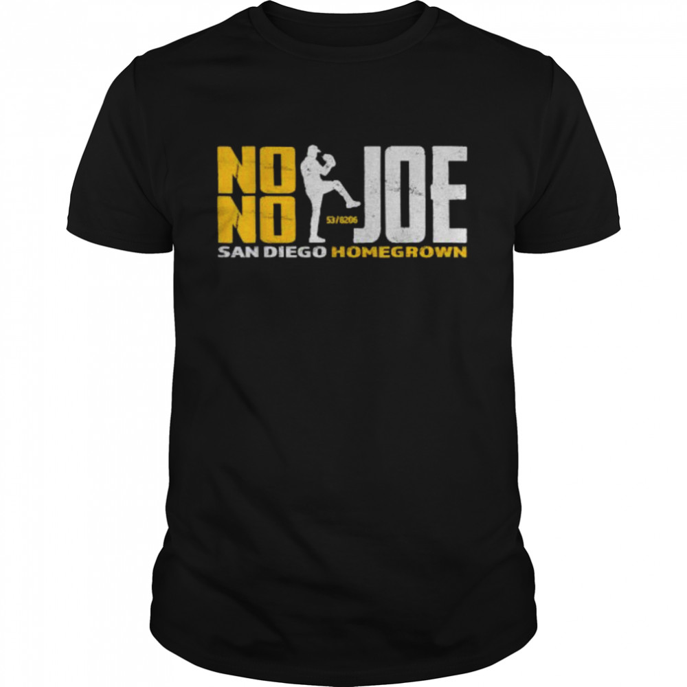 No No Joe San Diego Joe Homegrown Baseball Shirt