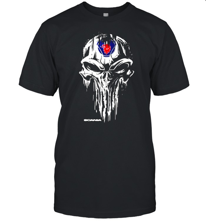 Punisher With Scania Logo Shirt