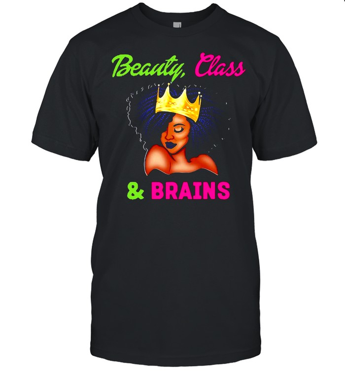 Beauty Class Brains Alpha Kappa Aka Sorority Paraphernalia T-shirt