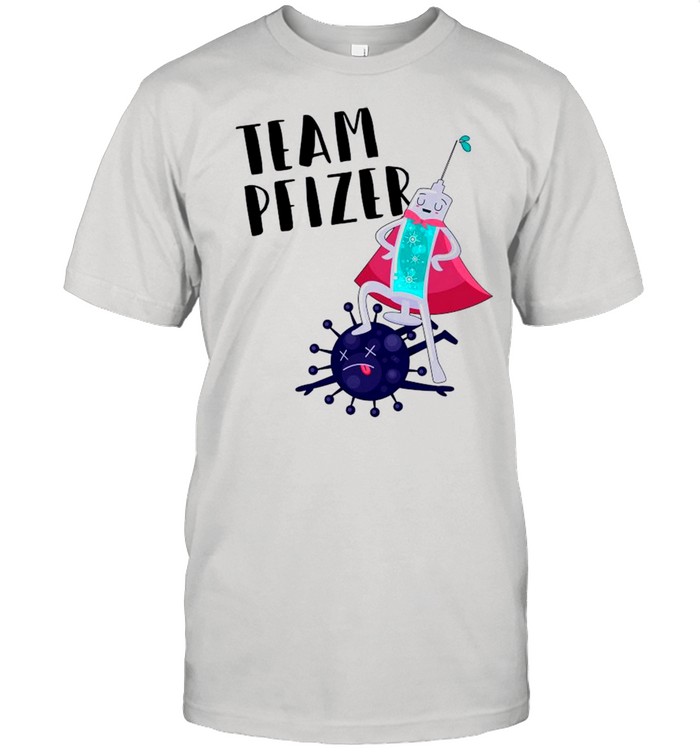 Vaccinated Team Pfizer 2021 shirt