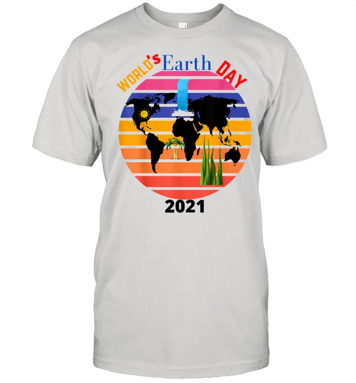 World's Earth's Day 2021 vintage  Classic Men's T-shirt
