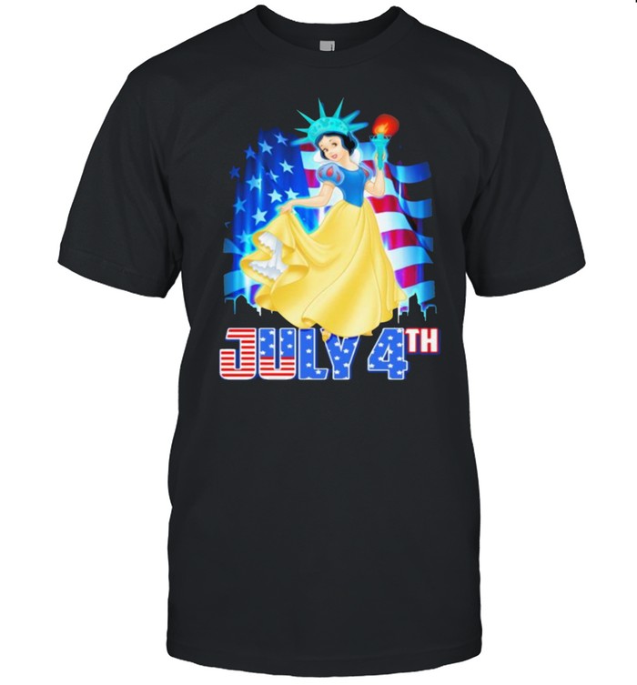 July 4th Independence Snow White Disney shirt