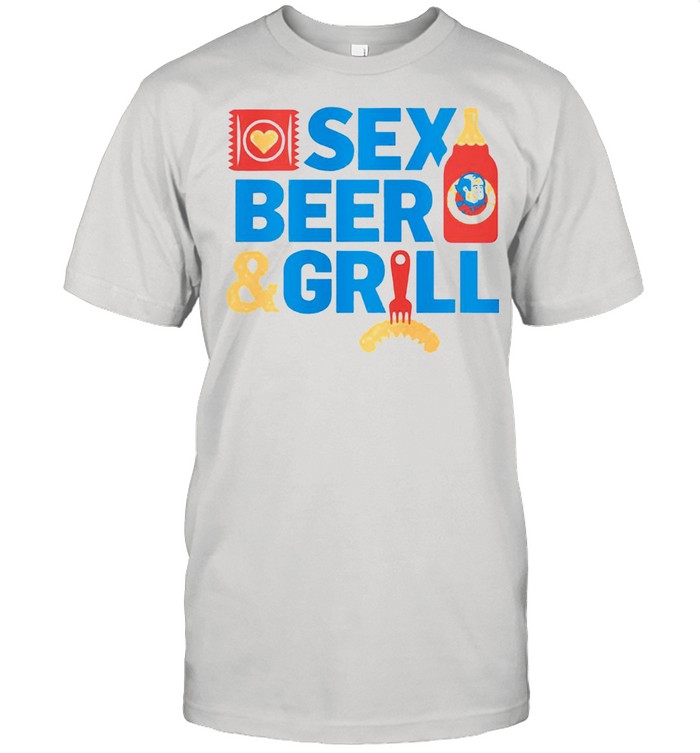 Sex Beer and girl shirt Classic Men's T-shirt