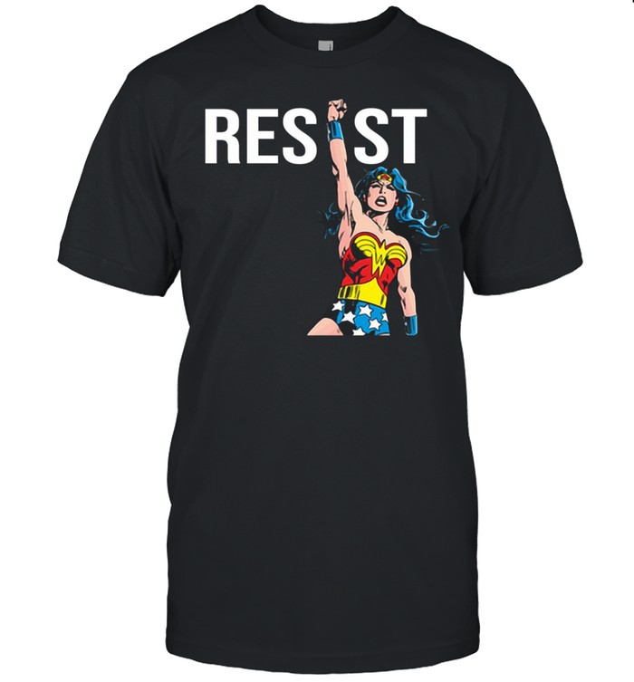 Wonder Woman Resist shirt Classic Men's T-shirt