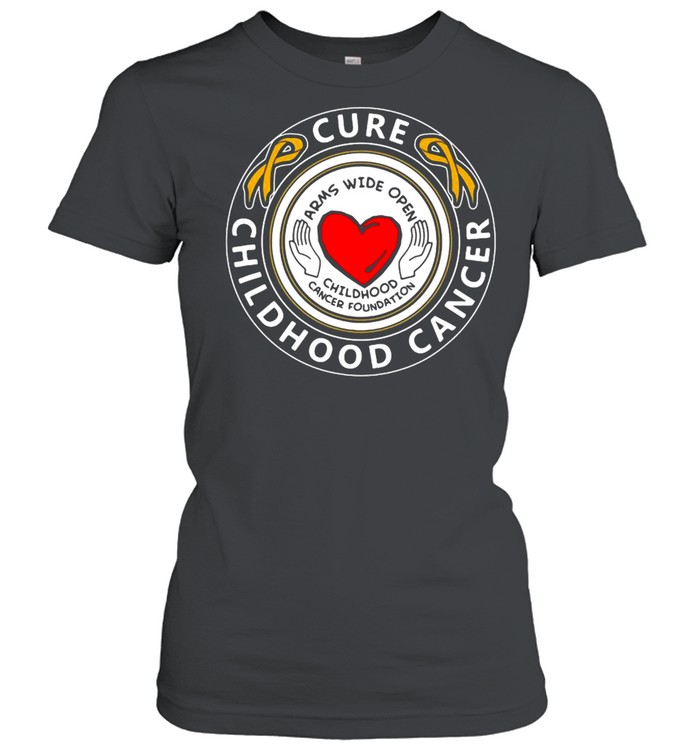 Arms Wide Open Childhood Cancer Foundation T-shirt Classic Women's T-shirt