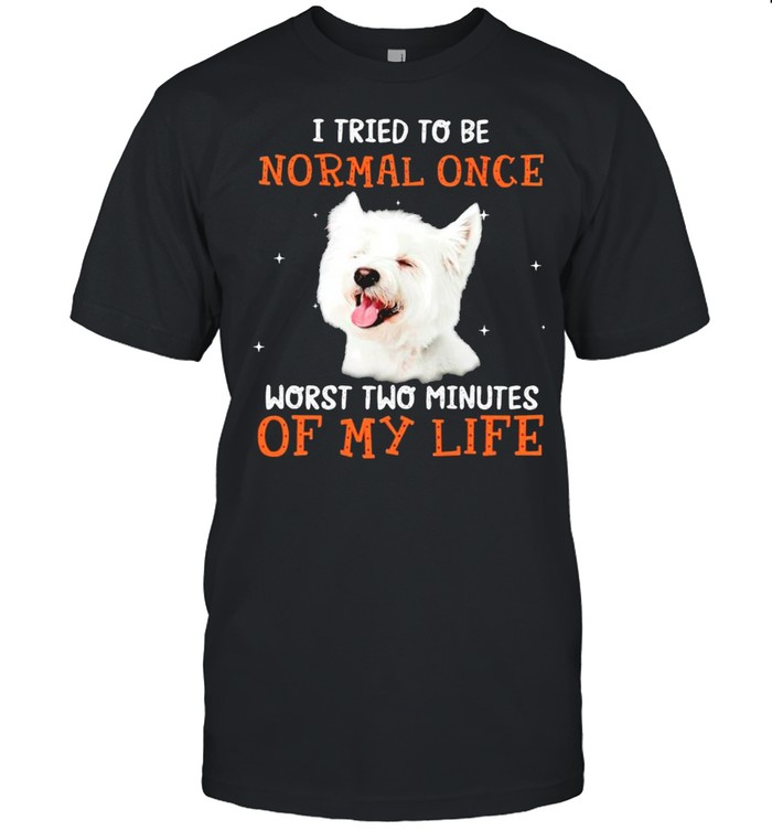 I tried to be normal once worst two minutes of my life shirt Classic Men's T-shirt