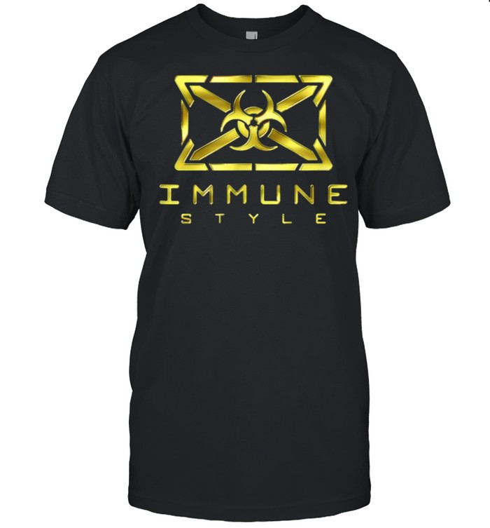 IMMUNE STYLE XE-18 Activewear logo T-Shirt