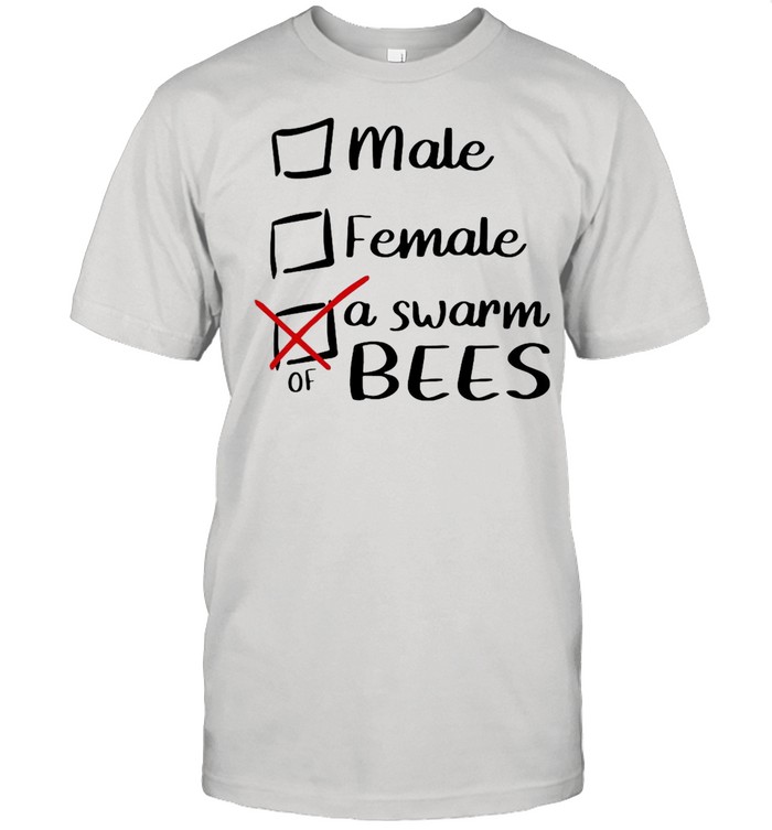 Male female a swarm of bees shirt