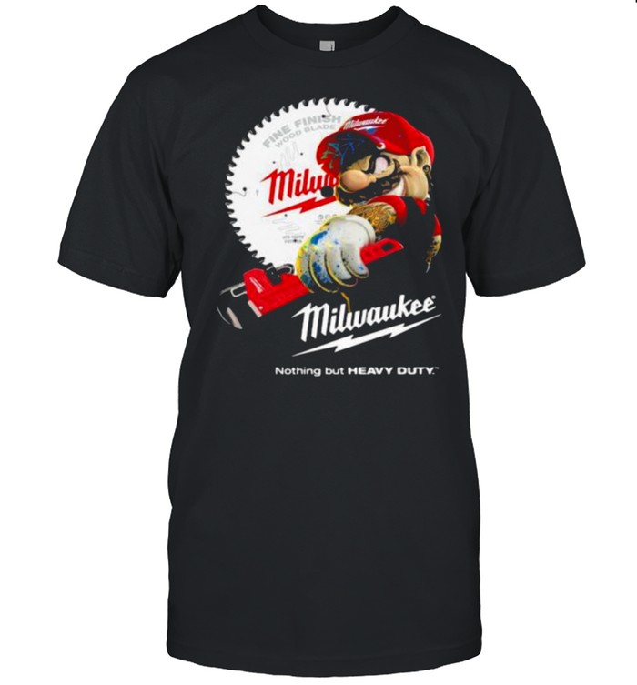 Milwaukee Nothing But Heavy Duty Mario  Classic Men's T-shirt