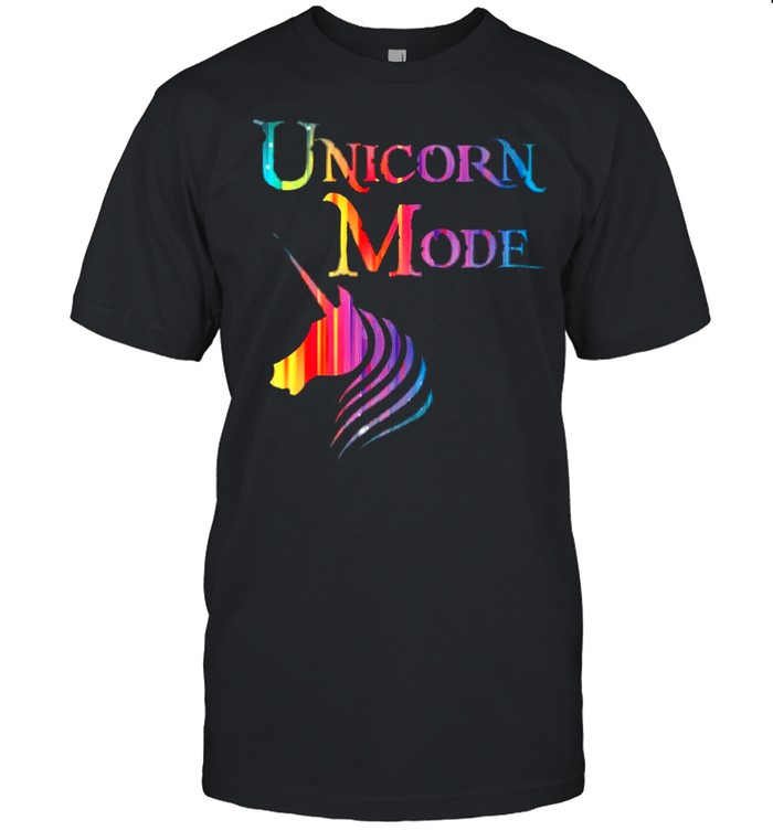 Unicorn mide fitness color shirt Classic Men's T-shirt
