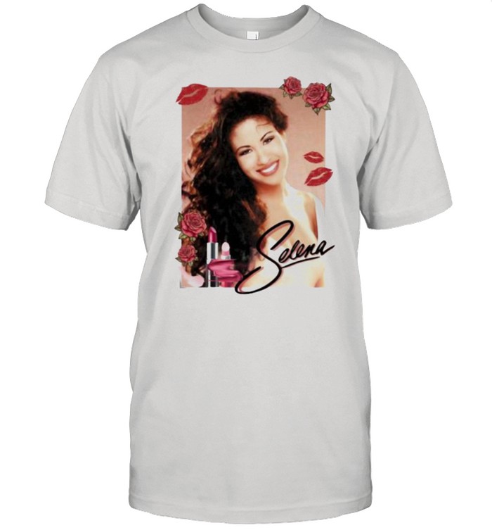 Selena Lip Flowers Shirt