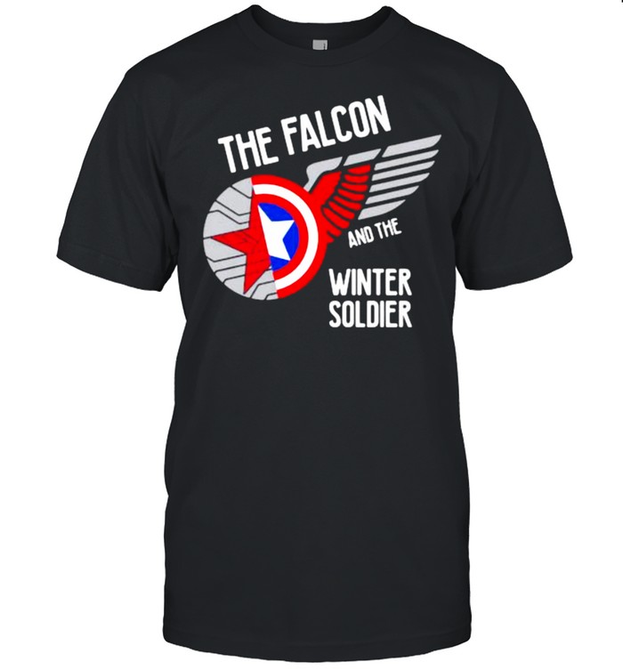 The falcon and the winter soldier logo shirt
