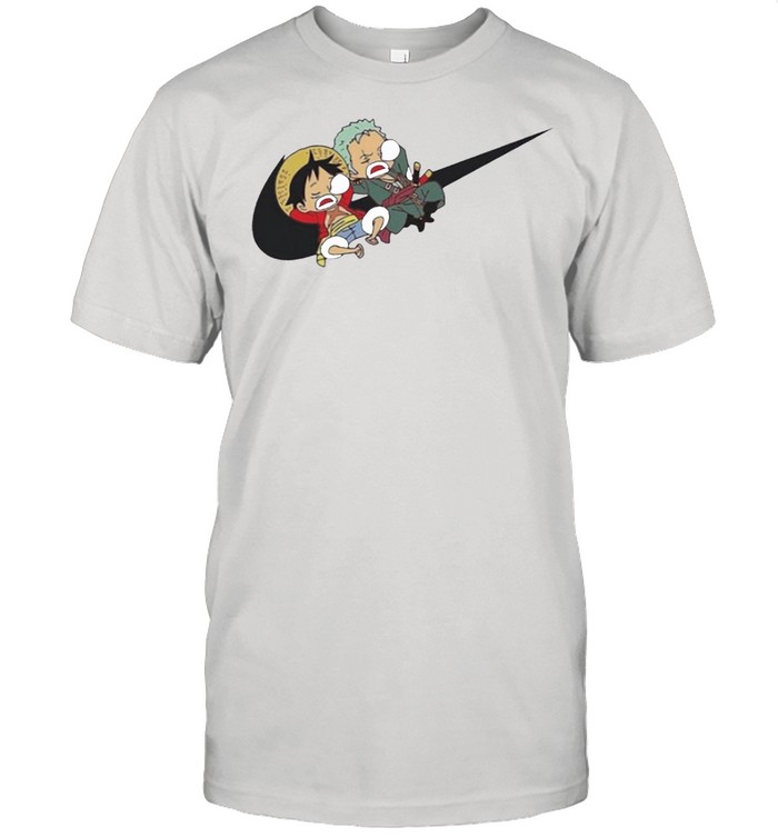 Variation Nike Luffy And Zoro shirt