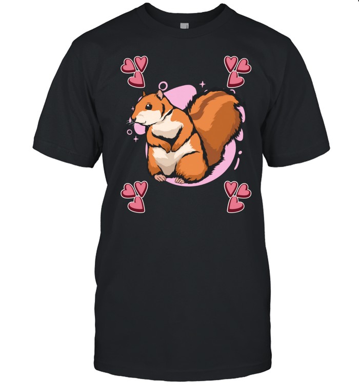 Heart Design Squirrel shirt