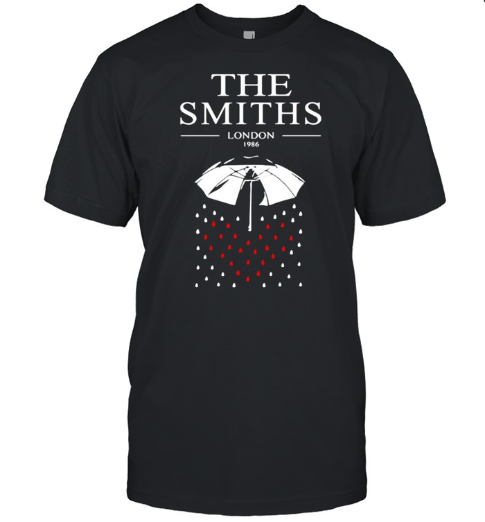 The smiths london 1986 umbrella heart shirt