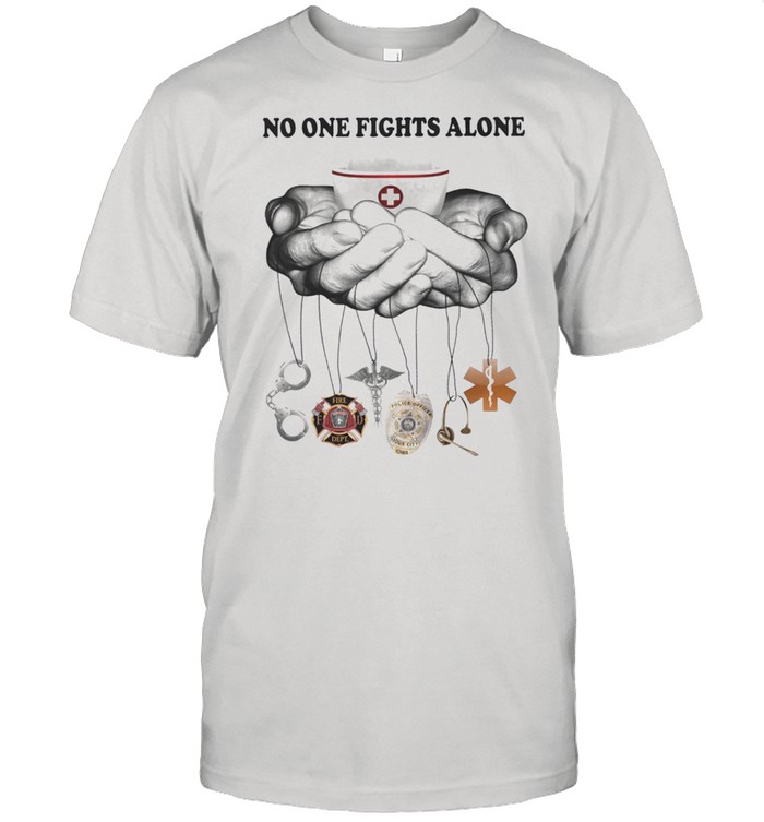 Nurse no one fights alone shirt Classic Men's T-shirt