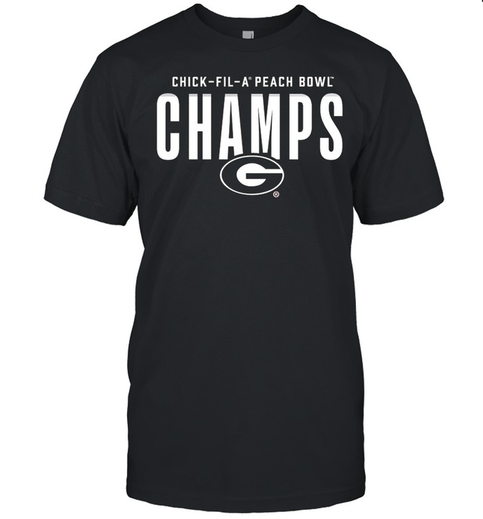 Georgia Bulldogs 2021 Peach Bowl Champions Fumble shirt