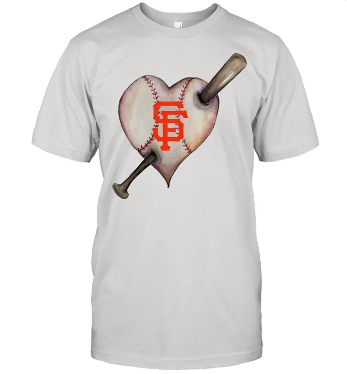 San Francisco Giants Heart Bat shirt