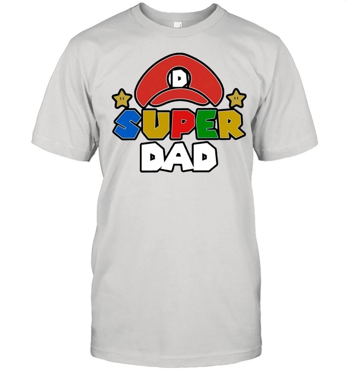 Super Mario Super Dad Funny Father’s Day 2021 shirt