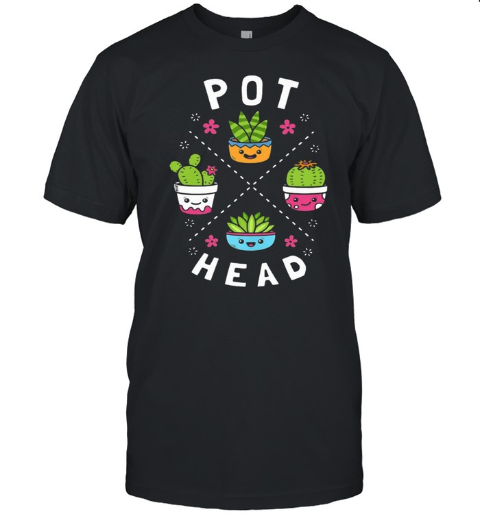 Pot Head Tree Gardening Shirt