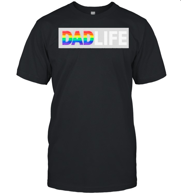 Dad Life LGBT Pride shirt Classic Men's T-shirt