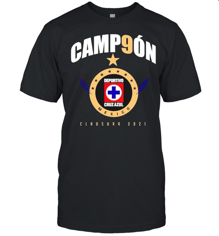 Cruz Azul campeon championship 2021 shirt