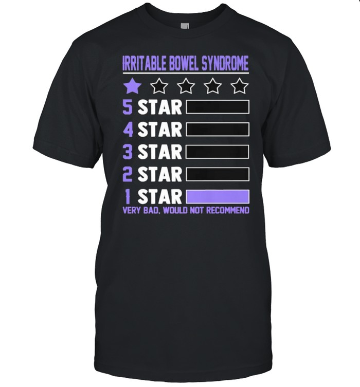 Irritable Bowel Syndrome Recommend One Star T-Shirt