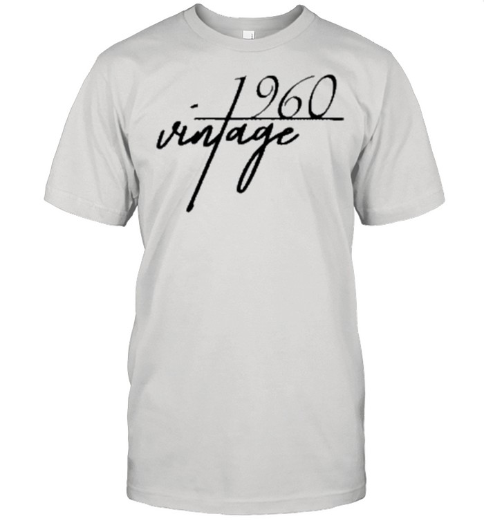 Vintage 1960 60th Birthday Classic shirt Classic Men's T-shirt