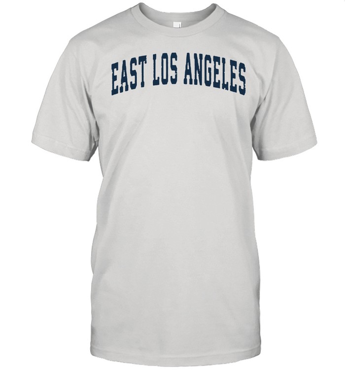 East Los Angeles California CA Vintage Sports Shirt