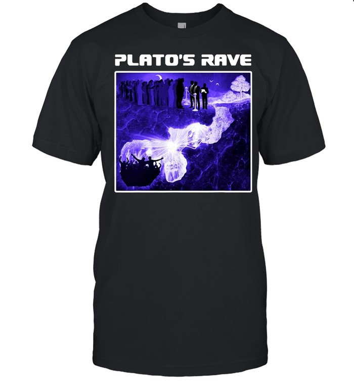 Raver Philosopher Plato’s Rave Cave Allegory T-shirt