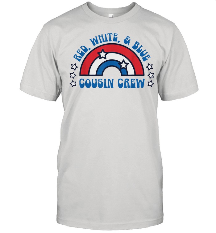 4th of july cousin crew red white and blue cousin crew shirt Classic Men's T-shirt