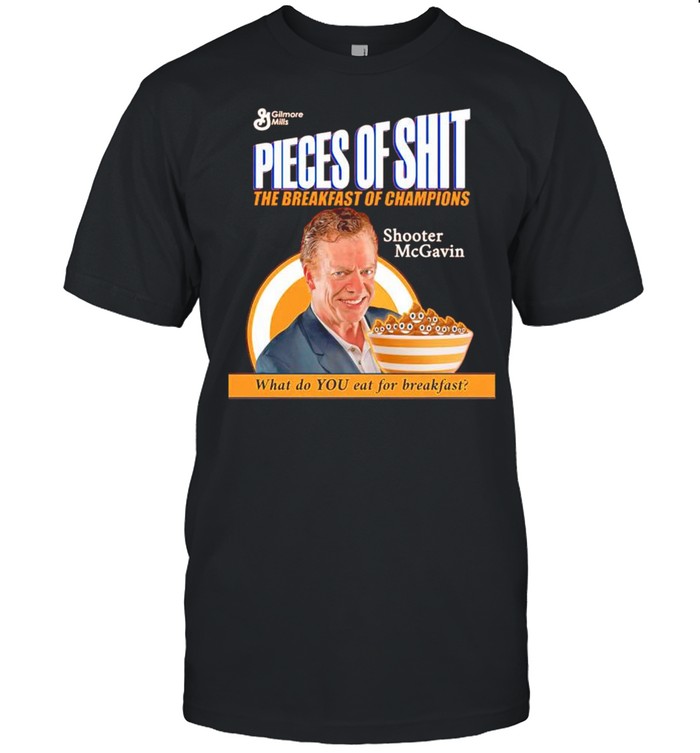 Pieces of shit the breakfast of champions shirt Classic Men's T-shirt
