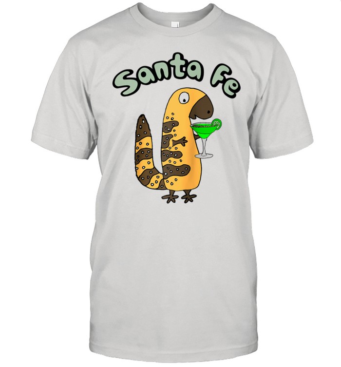 Smilenowtees Gila Monster Drinking Margarita Santa Fe shirt Classic Men's T-shirt