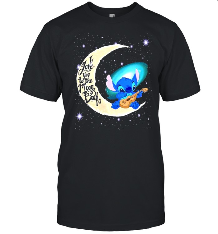 I Love You To The Moon And Back Stitch Shirt