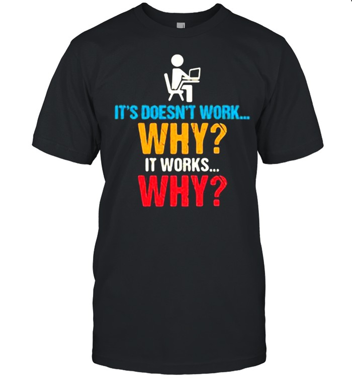 It’s Doesn’t Work Why It Works Why Shirt