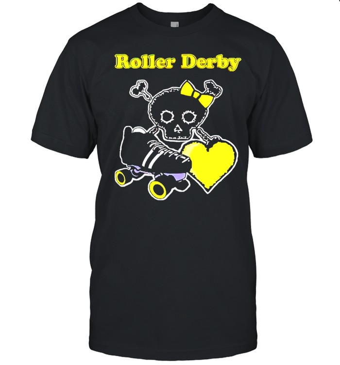 Roller Derby Heart shirt Classic Men's T-shirt