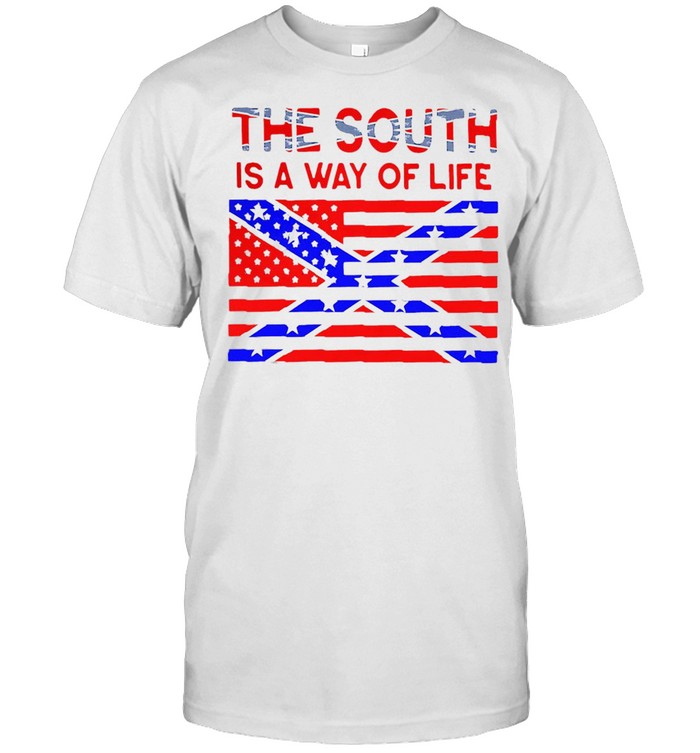American Flag The Southern Is A Way Of Life T-shirt