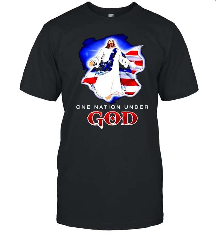 Jesus one nation under God shirt