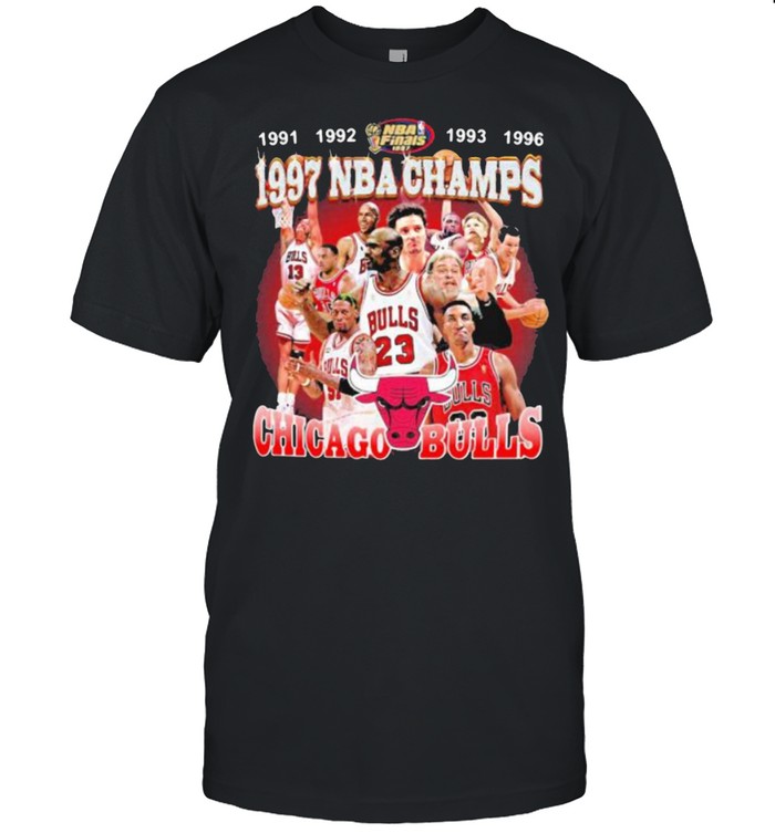 1997 NBA Chicago Bulls Basketball  Classic Men's T-shirt