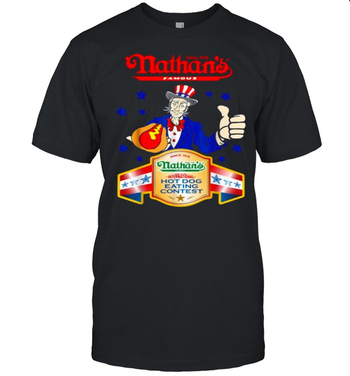Joey Chestnut Nathans Hot Dog Eating Contest 2021 T-Shirt