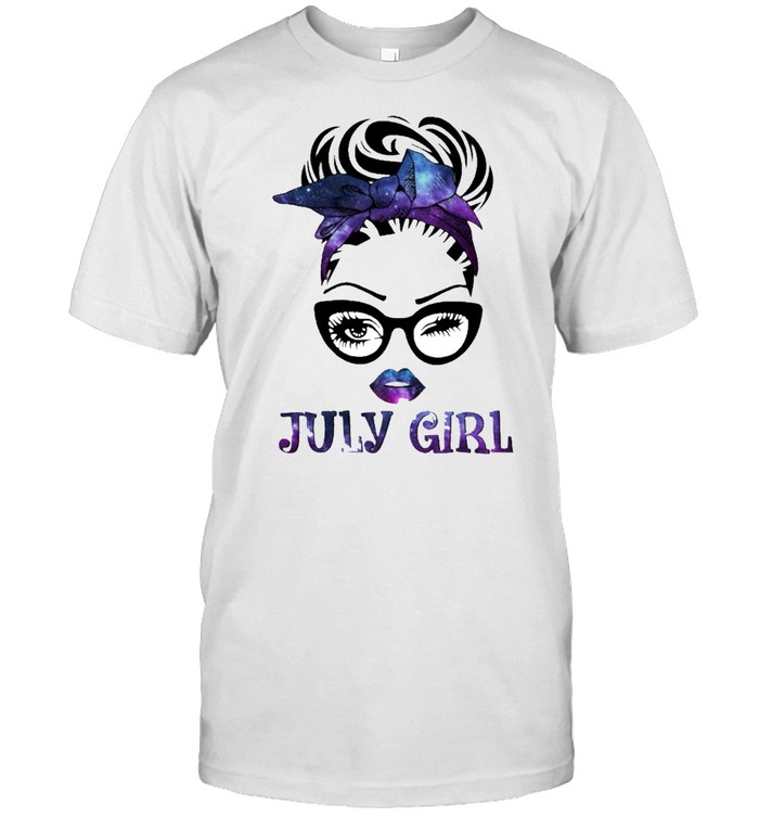 Girl Messy Bussy Wink Eye July Girl 2021 shirt Classic Men's T-shirt