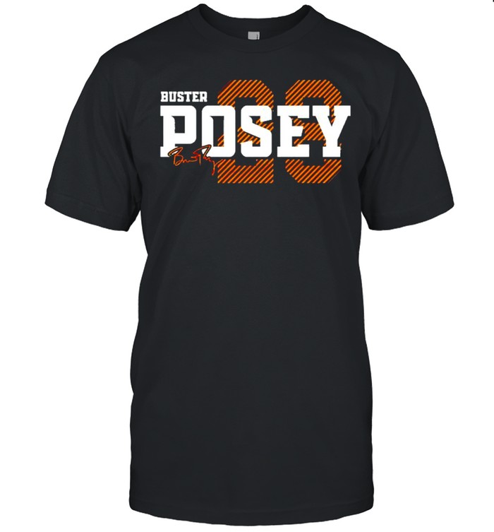 San Francisco Giants Buster Posey signature shirt