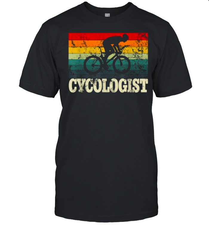 Cycologist cycling biker vintage shirt
