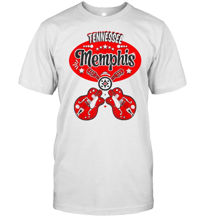 Tennessee Memphis Guitar Music Rockabilly T- Classic Men's T-shirt
