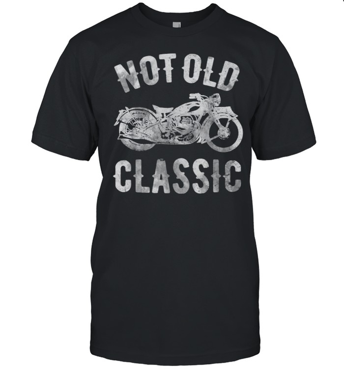Not Old Classic Vintage Motorcycle  Classic Men's T-shirt