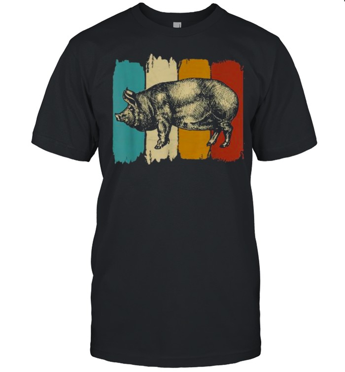 Pig sow piglet vintage T- Classic Men's T-shirt