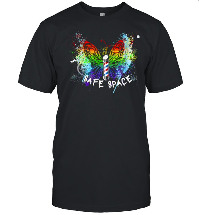 Safe space Butterfly watercolor T- Classic Men's T-shirt