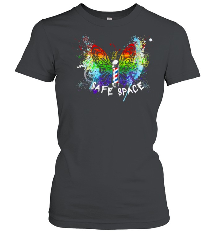 Safe space Butterfly watercolor T- Classic Women's T-shirt